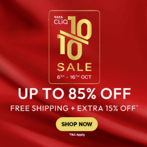 10/10 sale tata cliq