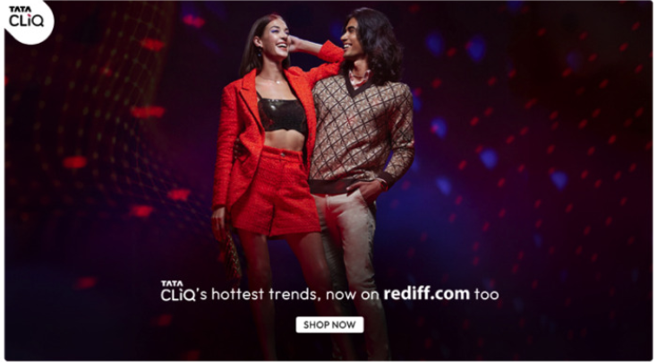 tata cliq with rediff