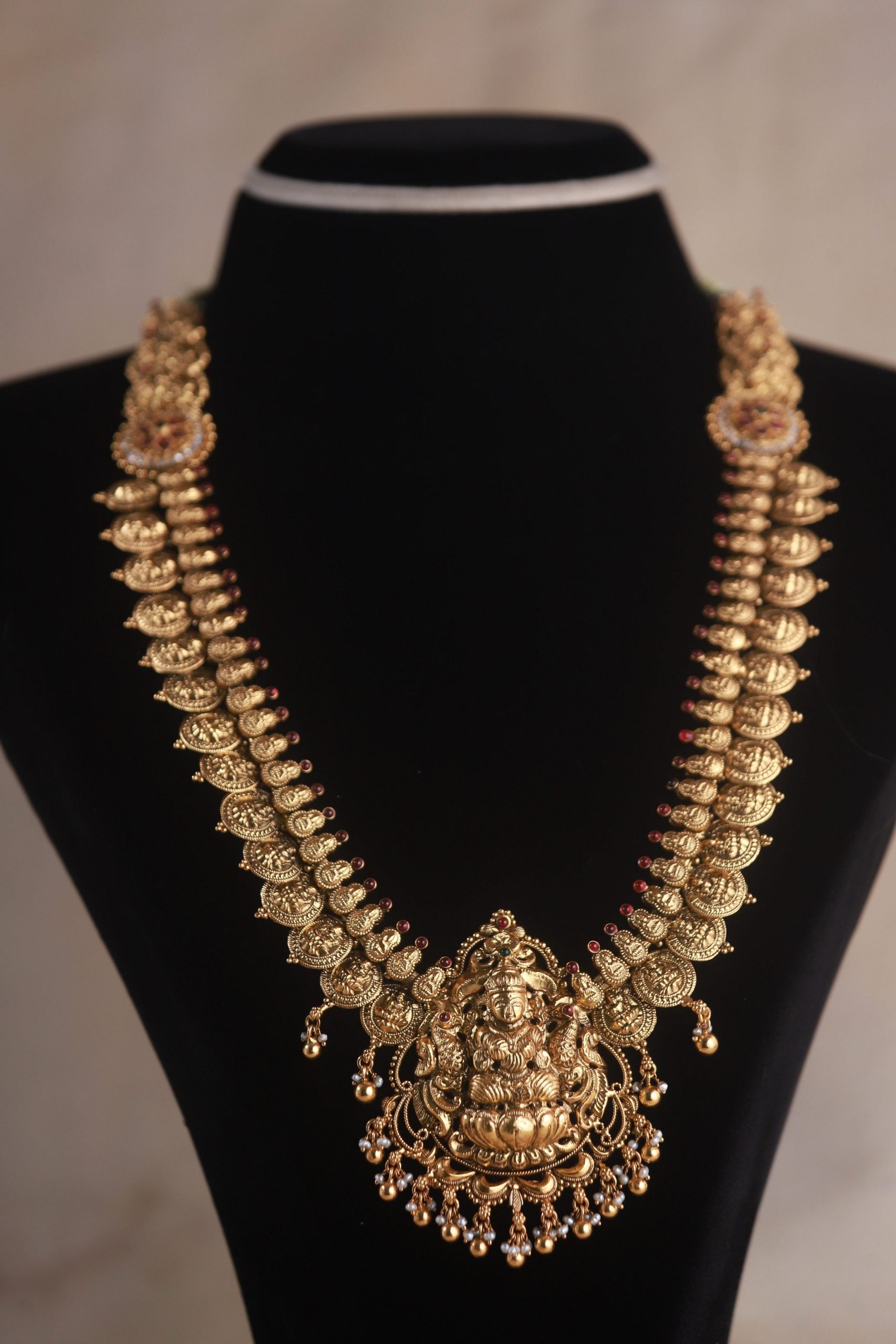 Maddy Lakshmi Gold Plated Haram